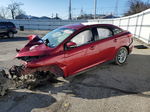 2017 Ford Focus Se Burgundy vin: 1FADP3F23HL307041