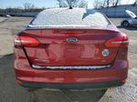 2017 Ford Focus Se Burgundy vin: 1FADP3F23HL307041