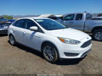 2017 Ford Focus Se White vin: 1FADP3F23HL315804