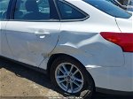 2017 Ford Focus Se White vin: 1FADP3F23HL315804