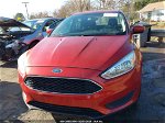 2018 Ford Focus Se Orange vin: 1FADP3F23JL265332