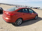 2018 Ford Focus Se Red vin: 1FADP3F23JL322094