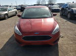 2018 Ford Focus Se Red vin: 1FADP3F23JL322094