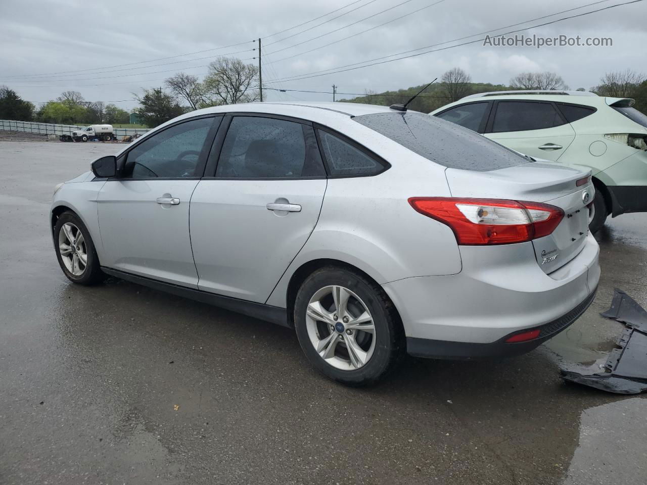 2013 Ford Focus Se Silver vin: 1FADP3F24DL129697