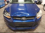 2013 Ford Focus Se Blue vin: 1FADP3F24DL136729