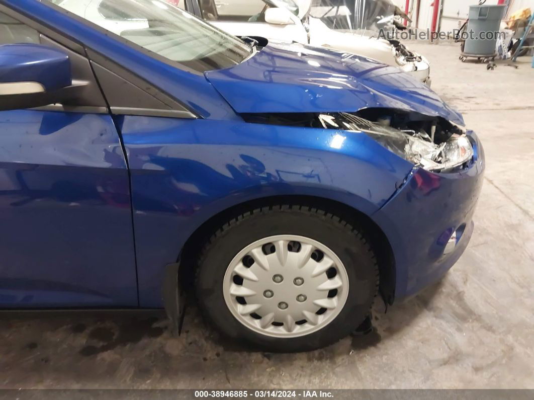 2013 Ford Focus Se Синий vin: 1FADP3F24DL136729