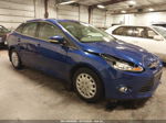 2013 Ford Focus Se Blue vin: 1FADP3F24DL136729