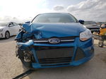 2013 Ford Focus Se Blue vin: 1FADP3F24DL144197