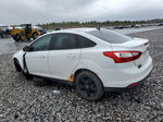 2013 Ford Focus Se White vin: 1FADP3F24DL166555