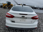 2013 Ford Focus Se White vin: 1FADP3F24DL166555