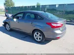 2013 Ford Focus Se Gray vin: 1FADP3F24DL182254