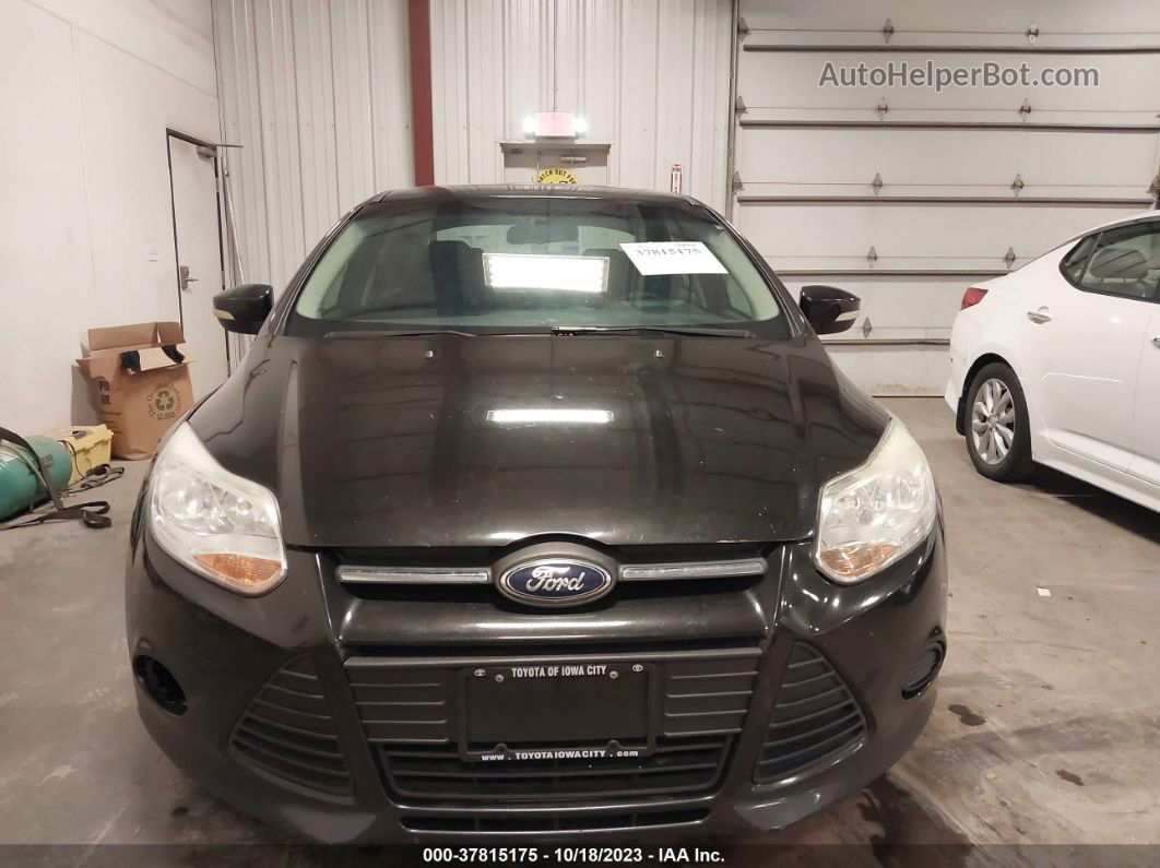 2013 Ford Focus Se Black vin: 1FADP3F24DL200557