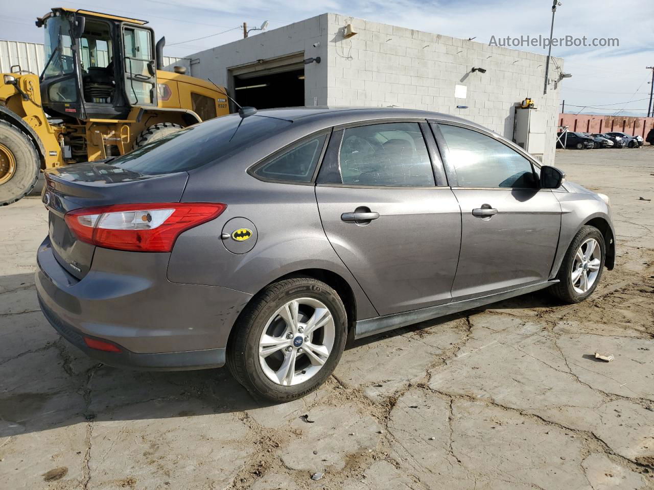 2013 Ford Focus Se Gray vin: 1FADP3F24DL222333