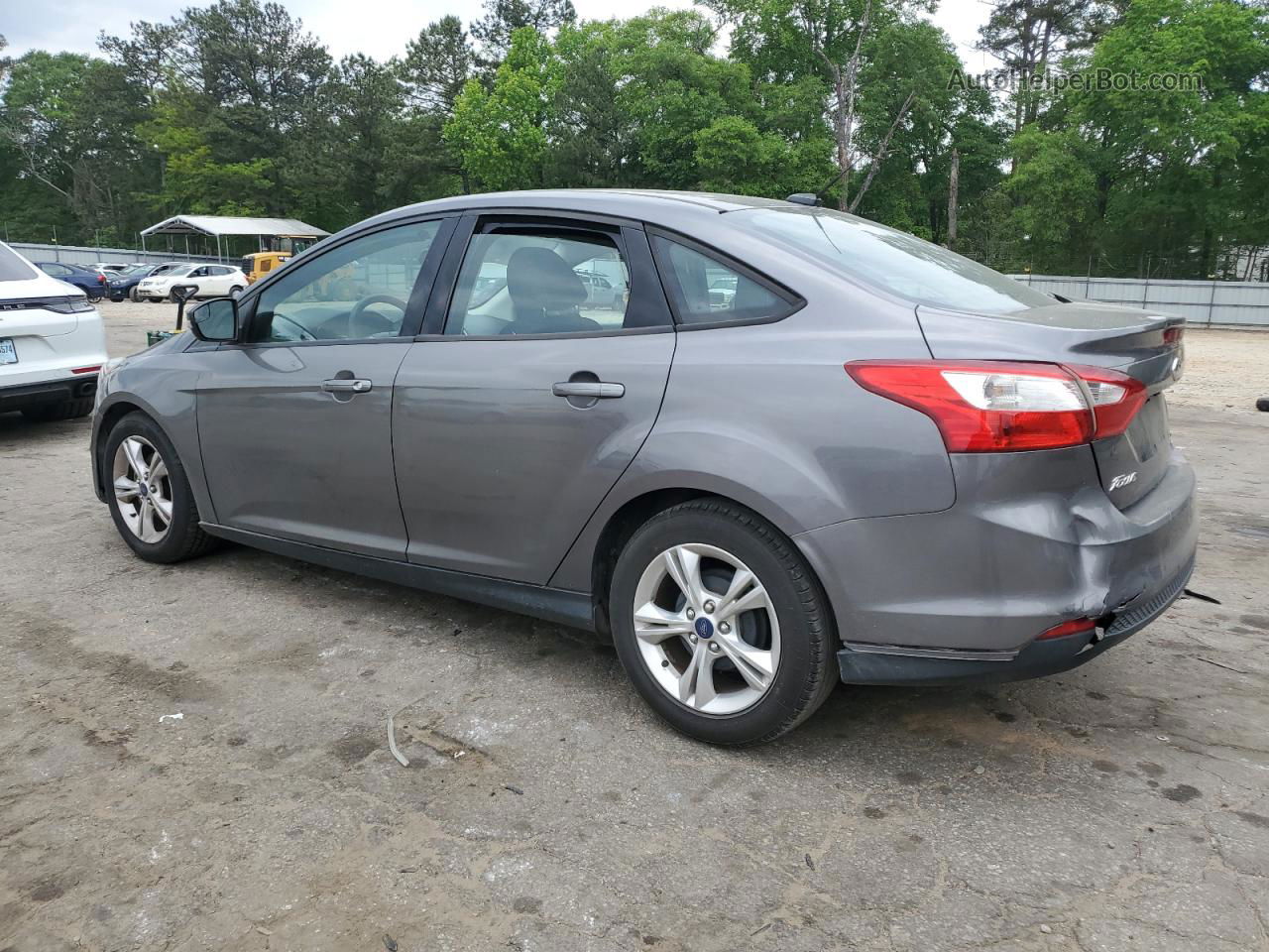 2013 Ford Focus Se Gray vin: 1FADP3F24DL302702