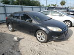 2014 Ford Focus Se Black vin: 1FADP3F24EL102842