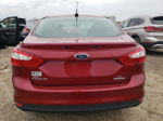 2014 Ford Focus Se Burgundy vin: 1FADP3F24EL105448