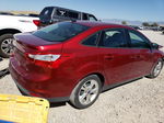 2014 Ford Focus Se Красный vin: 1FADP3F24EL118782