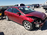 2014 Ford Focus Se Red vin: 1FADP3F24EL118782