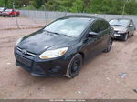 2014 Ford Focus Se Black vin: 1FADP3F24EL139020