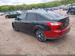 2014 Ford Focus Se Black vin: 1FADP3F24EL139020