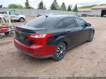 2014 Ford Focus Se Black vin: 1FADP3F24EL139020