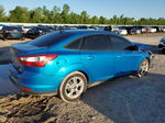 2014 Ford Focus Se Синий vin: 1FADP3F24EL253812