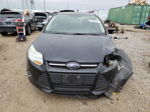 2014 Ford Focus Se Black vin: 1FADP3F24EL280329