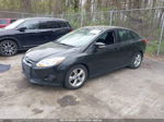 2014 Ford Focus Se Black vin: 1FADP3F24EL294053