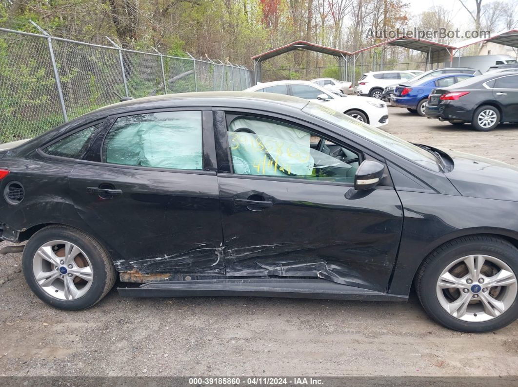 2014 Ford Focus Se Black vin: 1FADP3F24EL294053