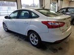 2014 Ford Focus Se White vin: 1FADP3F24EL339301