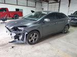 2014 Ford Focus Se Gray vin: 1FADP3F24EL380236