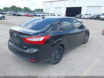 2014 Ford Focus Se Black vin: 1FADP3F24EL381113