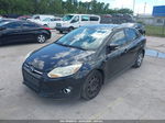 2014 Ford Focus Se Black vin: 1FADP3F24EL381113