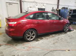 2014 Ford Focus Se Maroon vin: 1FADP3F24EL416541