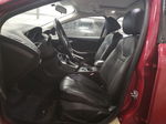 2014 Ford Focus Se Maroon vin: 1FADP3F24EL416541