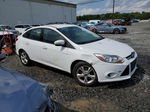 2014 Ford Focus Se White vin: 1FADP3F24EL435185