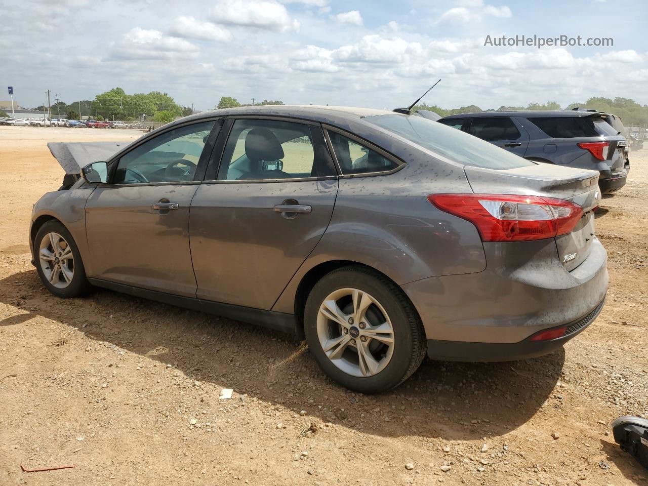 2014 Ford Focus Se Charcoal vin: 1FADP3F24EL435476