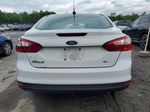 2014 Ford Focus Se White vin: 1FADP3F24EL446395