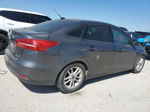 2015 Ford Focus Se Gray vin: 1FADP3F24FL254993