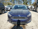 2016 Ford Focus Se Blue vin: 1FADP3F24GL210543