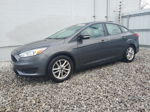 2016 Ford Focus Se Gray vin: 1FADP3F24GL297084