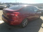 2016 Ford Focus Se Красный vin: 1FADP3F24GL301103