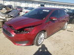 2016 Ford Focus Se Red vin: 1FADP3F24GL301103