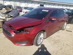 2016 Ford Focus Se Красный vin: 1FADP3F24GL301103