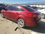 2016 Ford Focus Se Red vin: 1FADP3F24GL301103