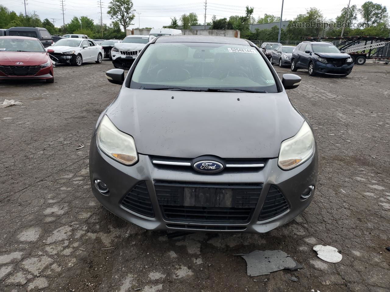 2013 Ford Focus Se Charcoal vin: 1FADP3F25DL128574