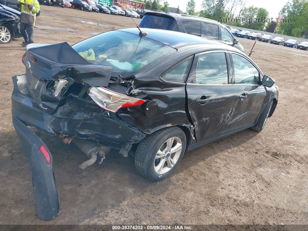 2013 Ford Focus Se Black vin: 1FADP3F25DL169450