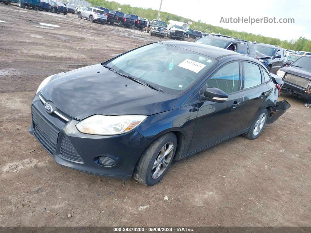 2013 Ford Focus Se Black vin: 1FADP3F25DL169450