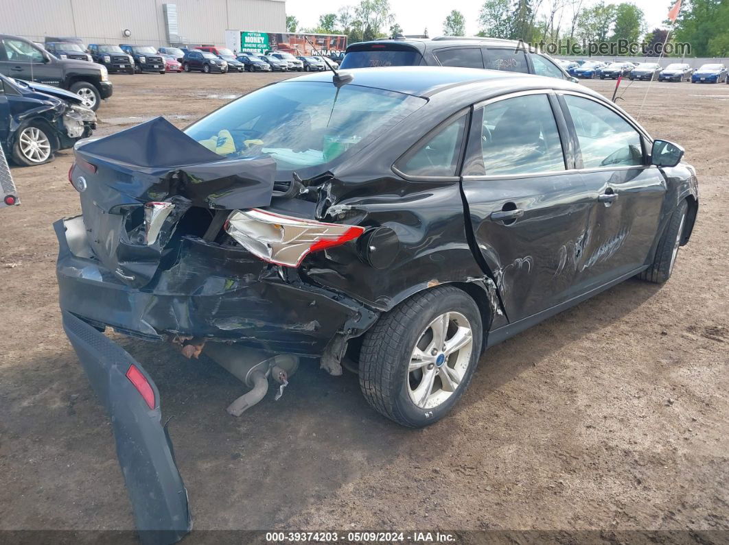 2013 Ford Focus Se Black vin: 1FADP3F25DL169450