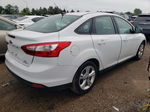 2013 Ford Focus Se White vin: 1FADP3F25DL244342